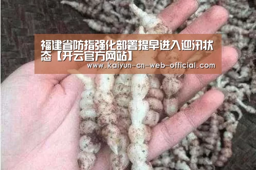 福建省防指强化部署提早进入迎汛状态【开云官方网站】(图2) 开云官网登录
